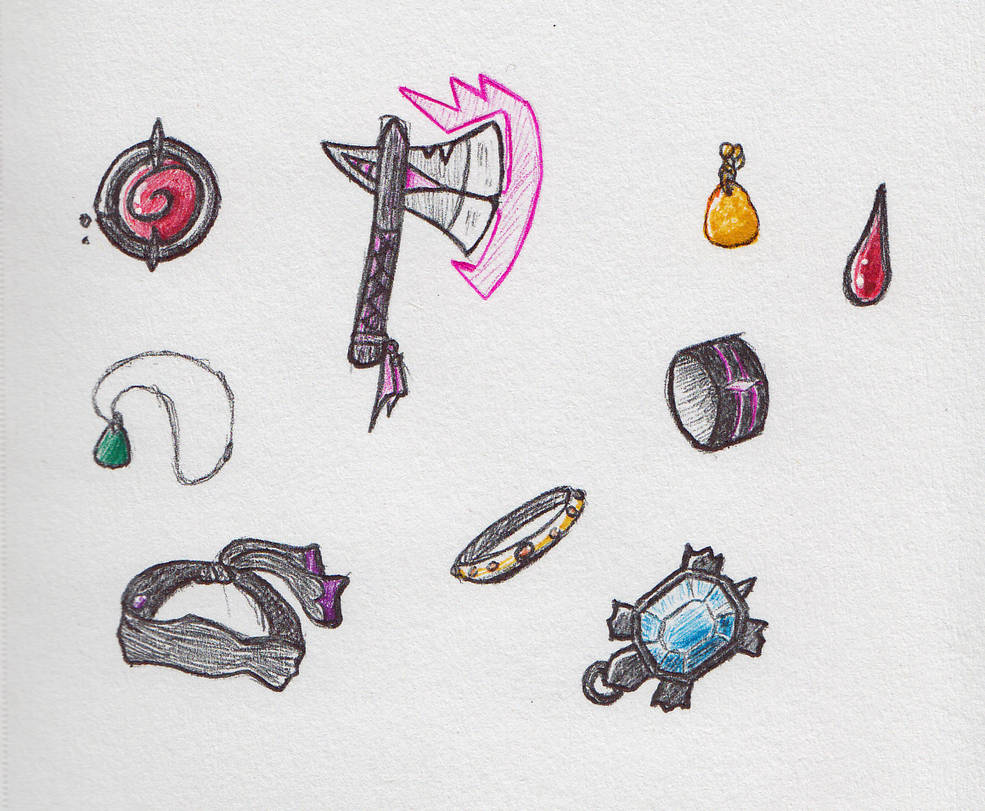 Magic Items by EclipseCipher on DeviantArt