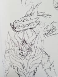 Fyrakk Sketches