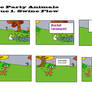 The Party Animals: Issue 1~ Swine Flew (A)