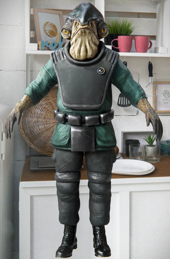 Admiral Raddus 3D model Mostly Done by 09starra on DeviantArt