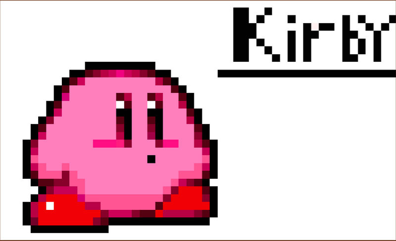 16-Bit Kirby by ThePacIsBack on DeviantArt