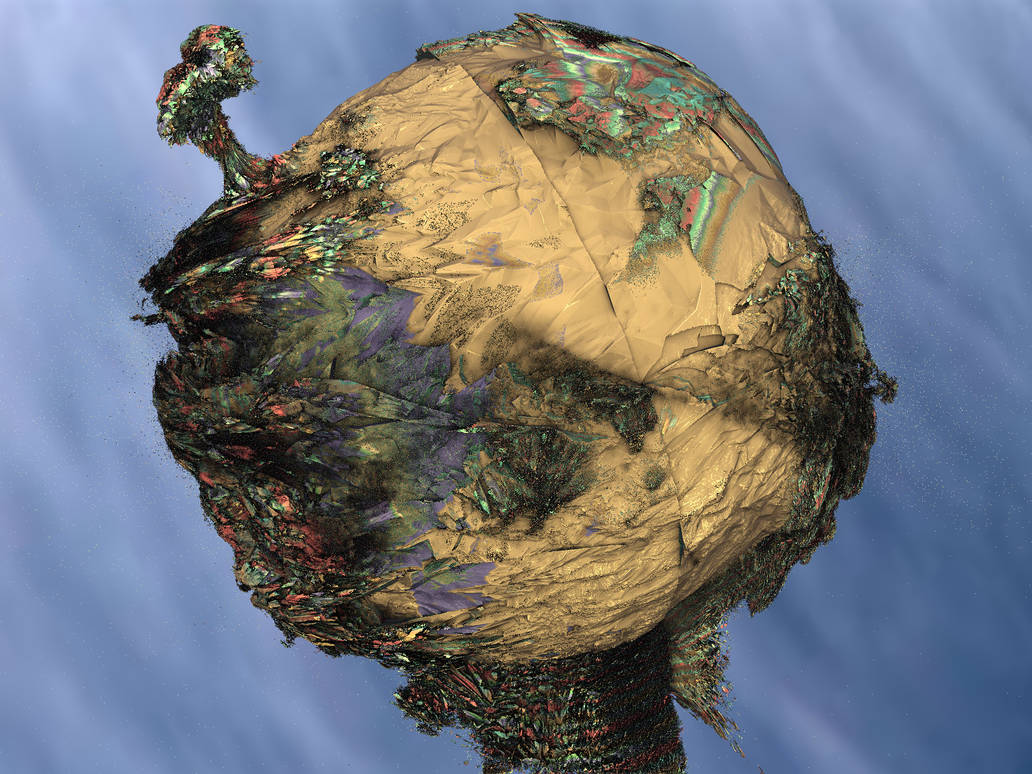 Epic corrupted planet by dimitriui on DeviantArt