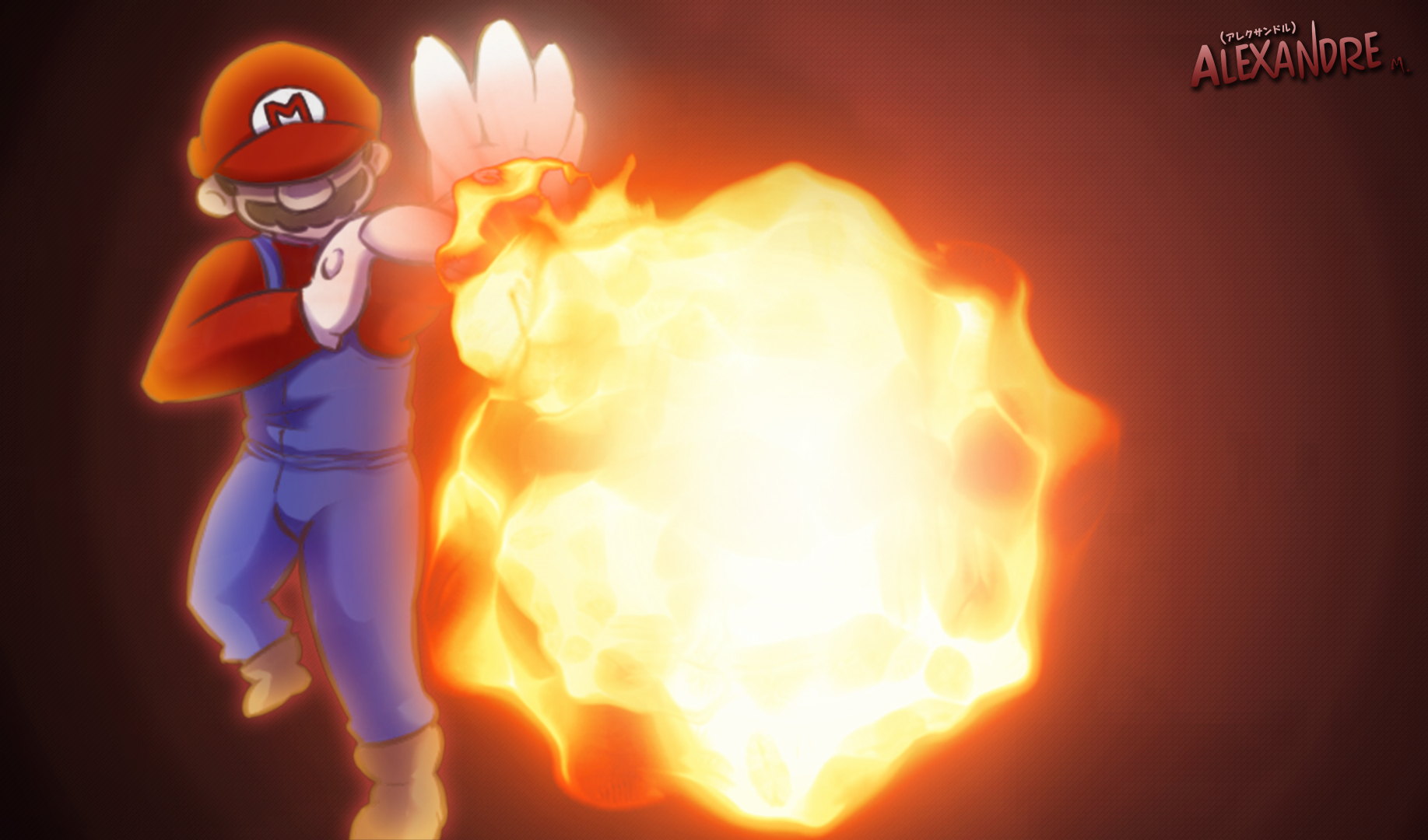 Mario Fireball