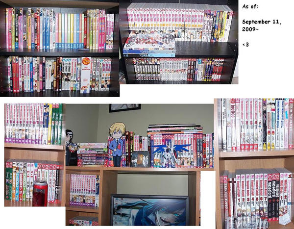 Manga Collection as of Today8D