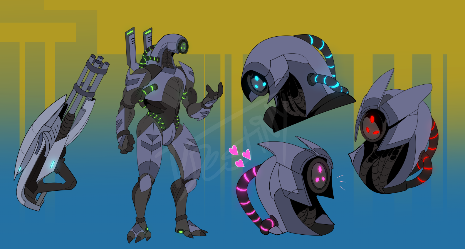 Geth Deviantart Geth Character Chart (COMMISSION) by squarerootofdestiny on DeviantArt