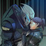 Garrus/Femshep Close (COMMISSION)