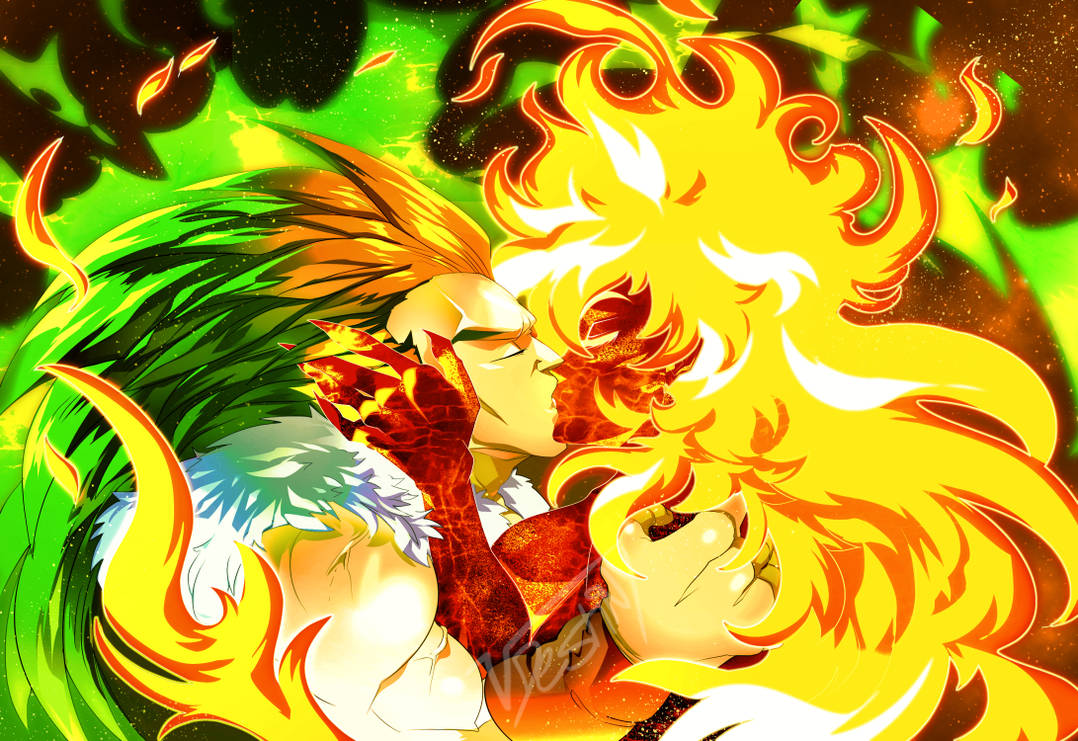 Fire Kiss by squarerootofdestiny on DeviantArt
