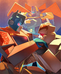 Transformers Jealousy (COMMISSION)