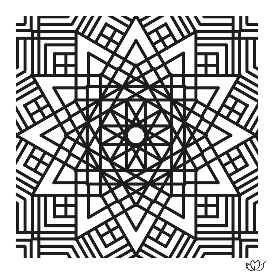 Structured Coloring Structure 2-6 Coloring page by AleLMT on DeviantArt