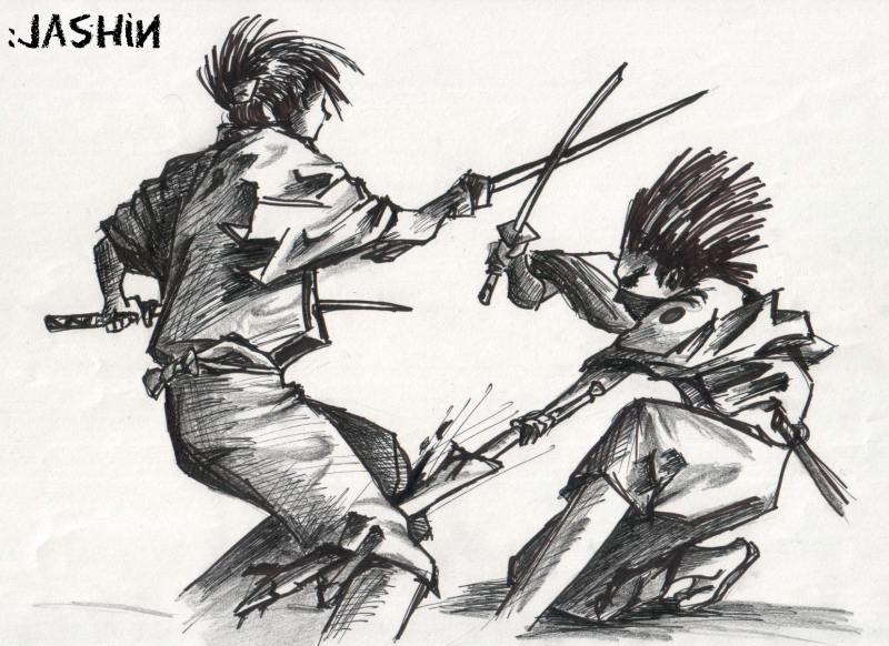 Samurai Fight By Sunajashin On Deviantart Samurai Fight By Sunajashin On Deviantart