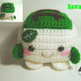 Kawaii Tofu amigurumi FREE PATTERN