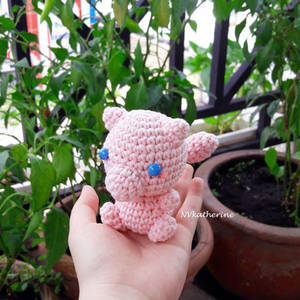 [FREE SHIPPING] Chibi Mew amigurumi