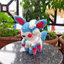 [DISCOUNTED SHIPPING] Shiny Sylveon amigurumi