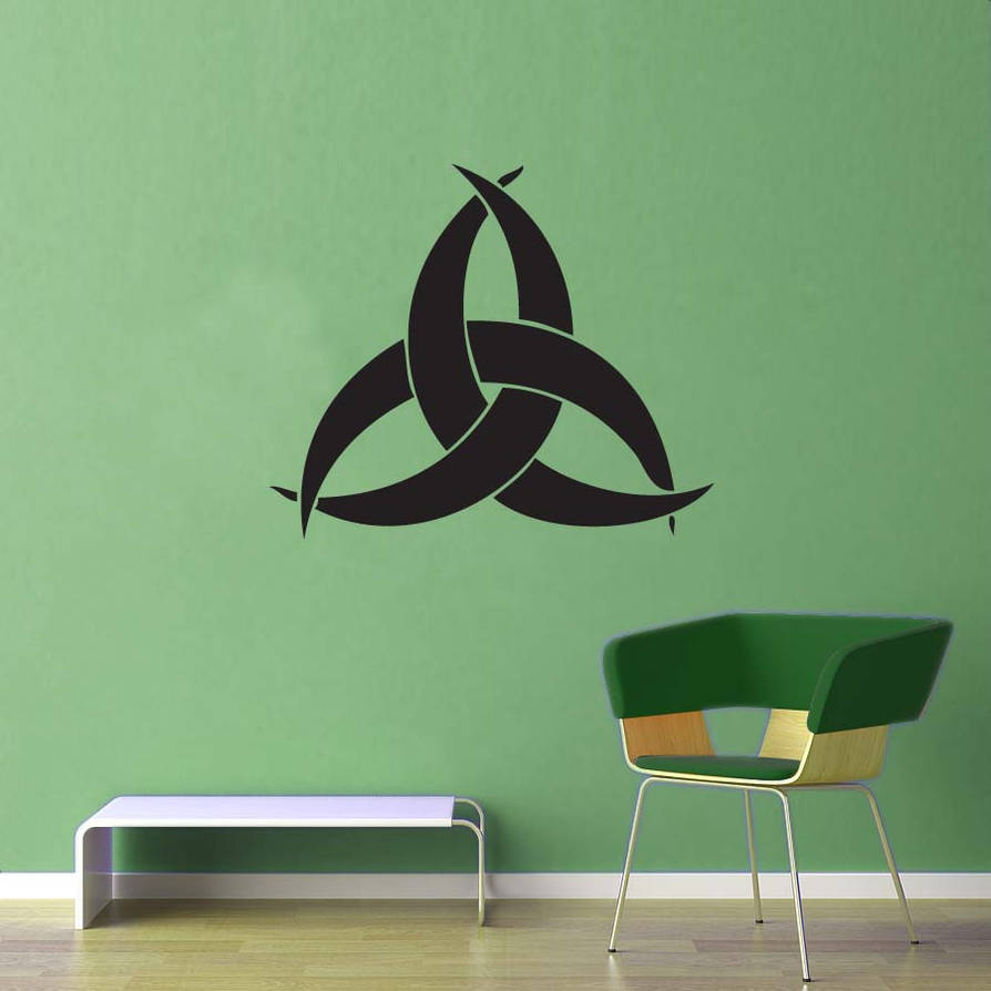 Neotrival Triqueta Tribal Triquetra Wall Decal by GeekeryMade on DeviantArt