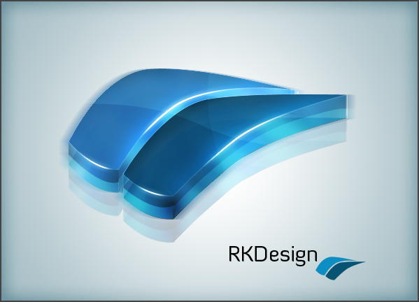 RKDesign 3D logo