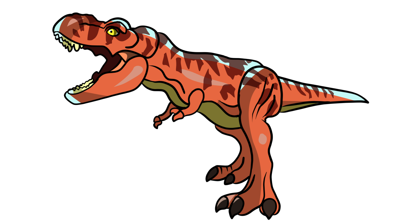 Tyrannosaurus rex by Carolzilla on DeviantArt