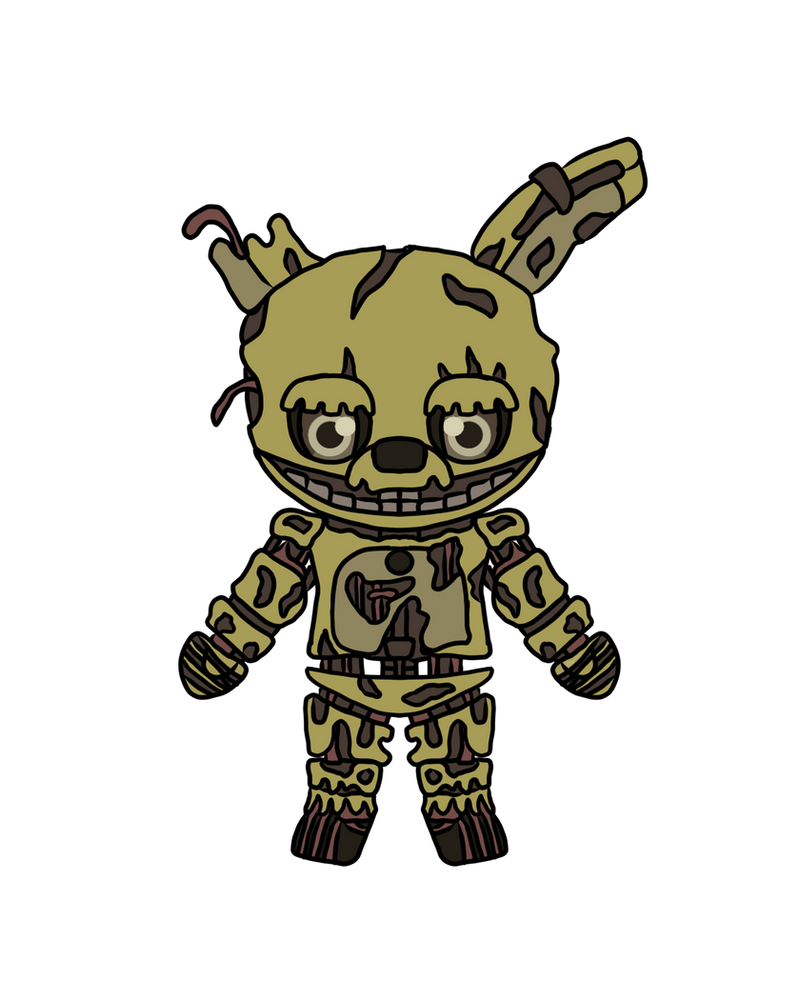Pink Springtrap Springtrap FNAF by Firerman2 on DeviantArt