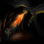 Dragon in the cave