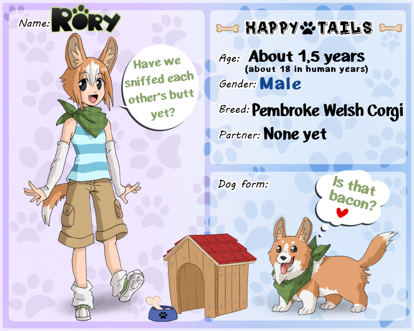 Happy-Tails: Rory the Corgi NPC