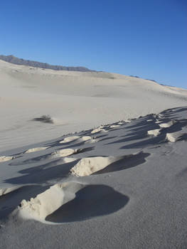 Steps in the desert