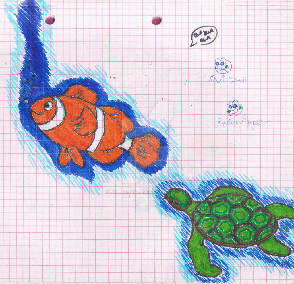 Fish and Turtle