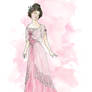 Edwardian Rose Gown