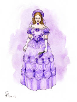 Romantic Lilac Dress