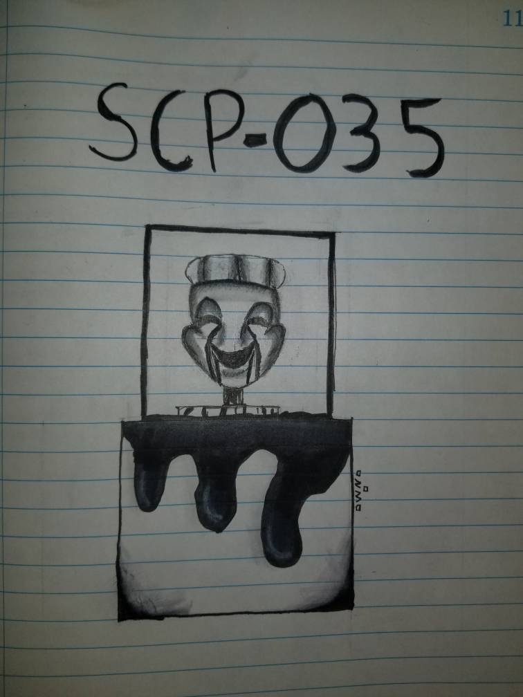 Scp 035 Sticker SCP-035 by NightmareMasquerade on DeviantArt