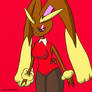 Lopunny in bunny uniform