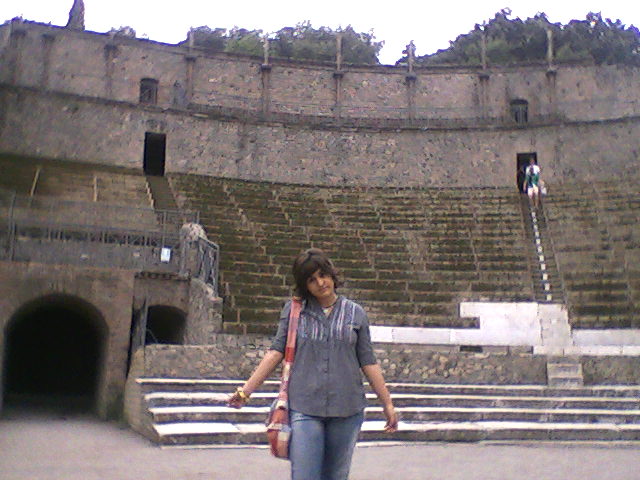 Me in the amphitheater