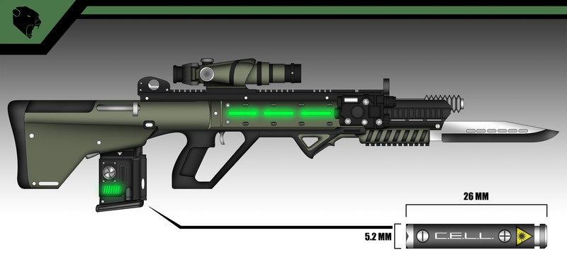 Laser Rifle Deviantart V93 Laser Rifle by ShawnPleil on DeviantArt