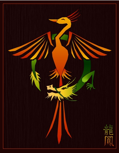 Dragon-Phoenix card art