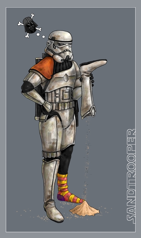 Sandtrooper: JCF Collage