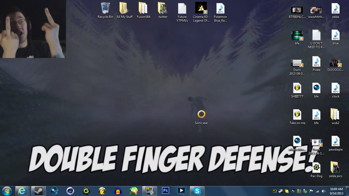 DOUBLE FINGER DEFENSE!