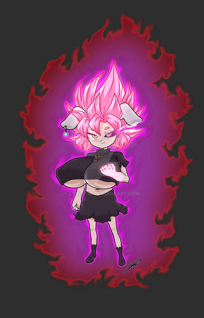 Inaba Tewi (Super Saiyan Rose) by Lyrica2p on DeviantArt