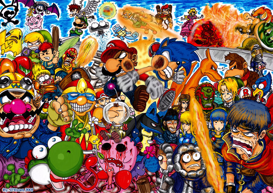 Angry Brawler Brawl All Characters Battle by JFRteam on DeviantArt