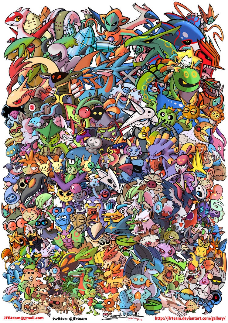 All Hoenn Pokemon by JFRteam on DeviantArt