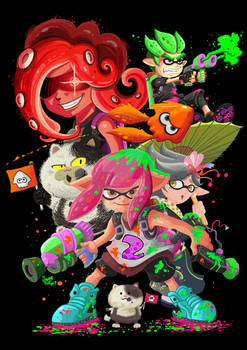 SPLATOON 2 Cover