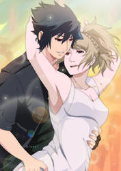 Noctis x Luna: in the arms of an angel