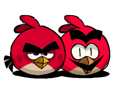 Rewritten Red Angry birds red and rewrite red by sinksonic on DeviantArt