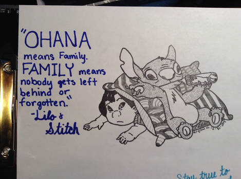 OHANA means family.