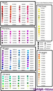Html Code Colours