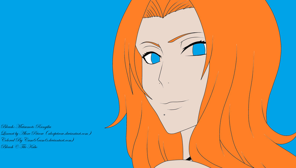 Bleach: Matsumoto Rangiku In Color by CamAnime7794 on DeviantArt