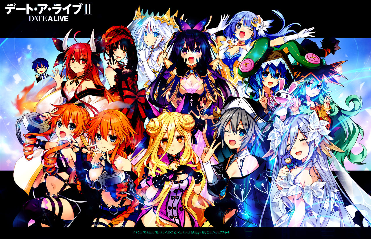 Date A Live Group Wallpaper by CamAnime7794 on DeviantArt