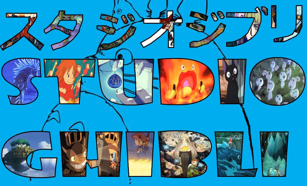 Studio ghibli memorable pictures in letters by Ryushokan on DeviantArt