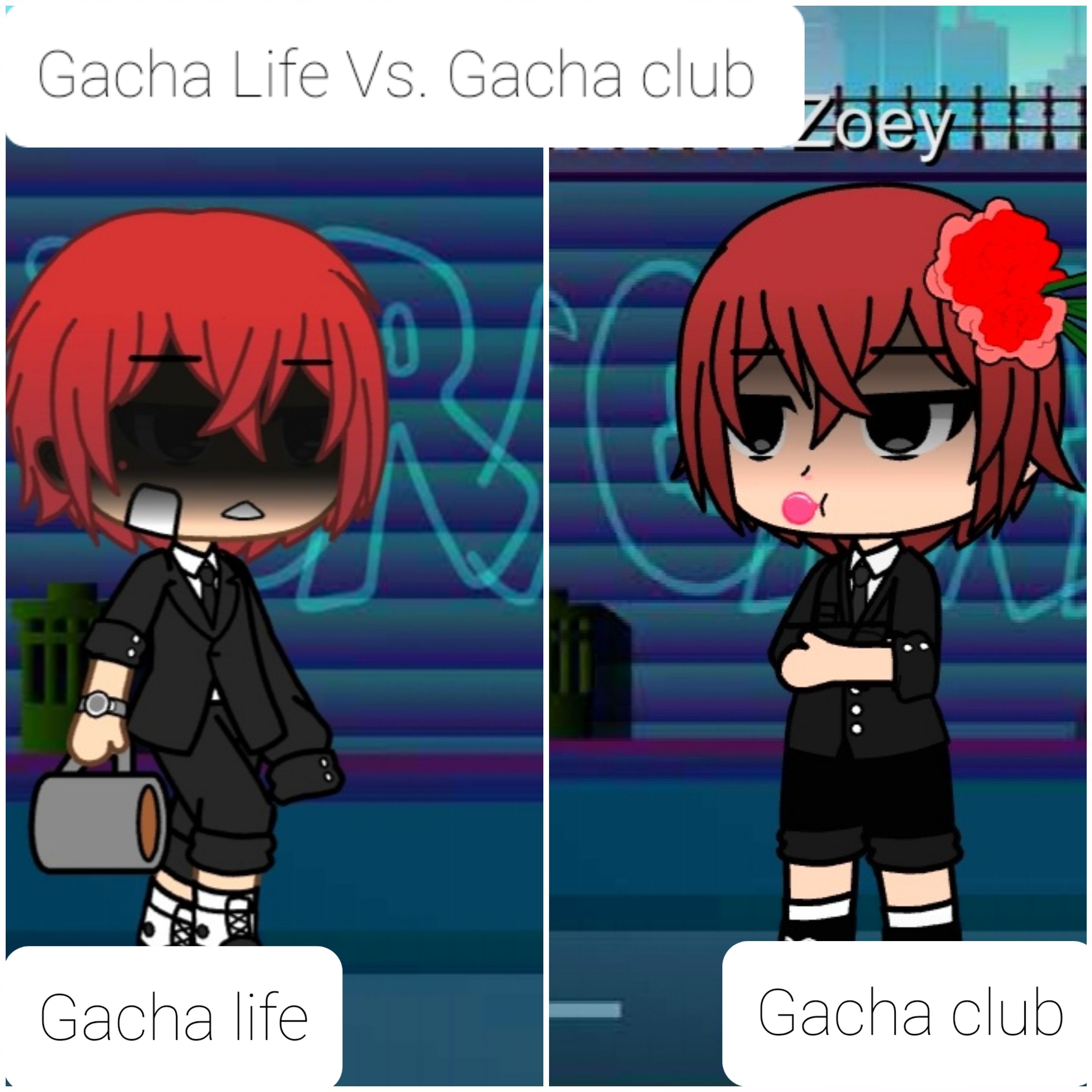 Gacha life Vs Gacha Club Pt, 2 #3 by creepydrawerkk13 on DeviantArt