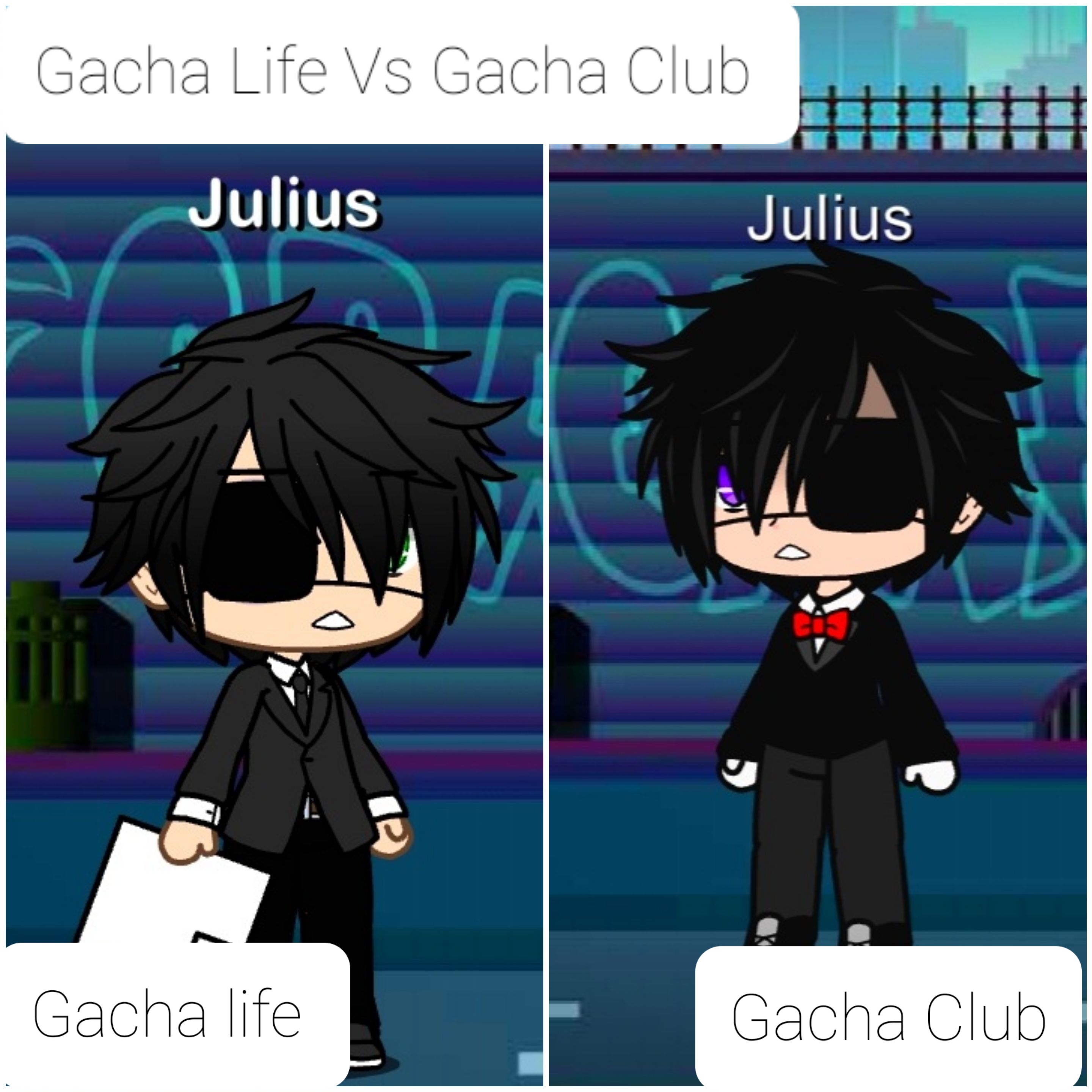 Gacha Club Vs Gacha Life 2 design test by Creaturecritter8940 on DeviantArt