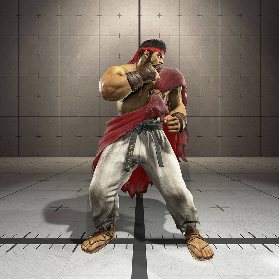 Ryu Skin R6 SF6 Ryu Outfit 1 by Blitz0248 on DeviantArt