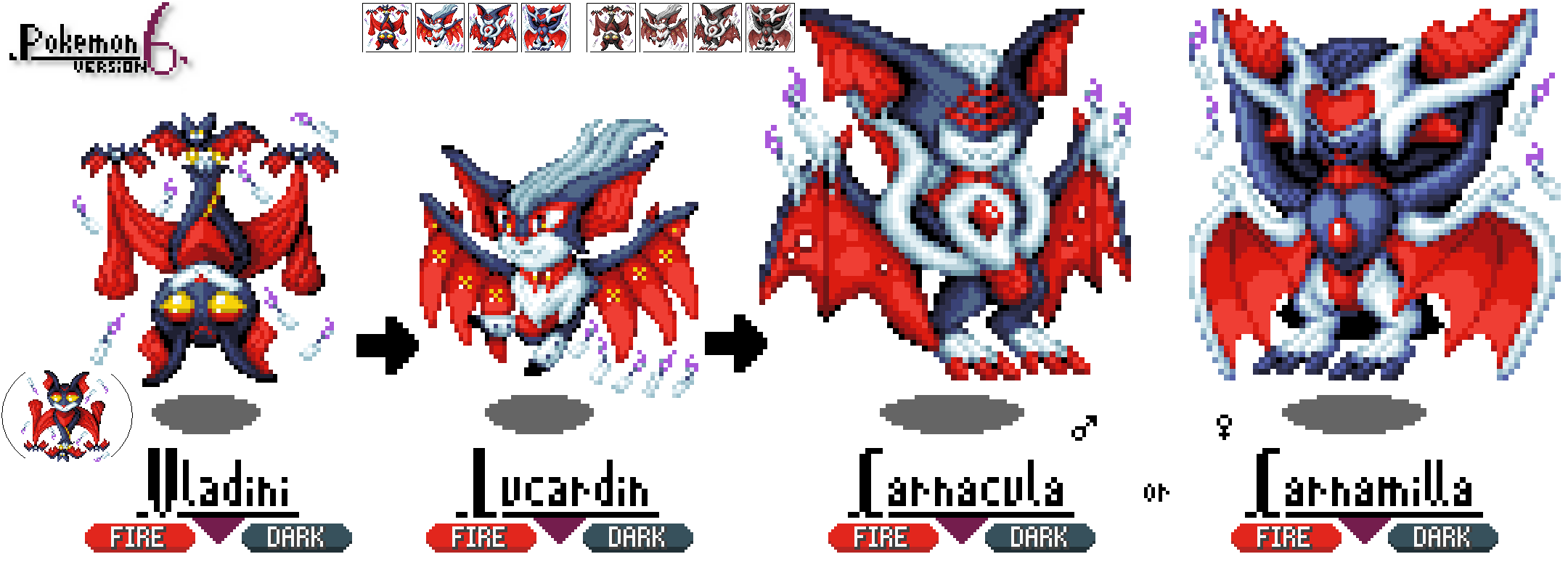 GBA Pkmn Hack:Pokemon 6 -Vengeful Vagrant Vampires