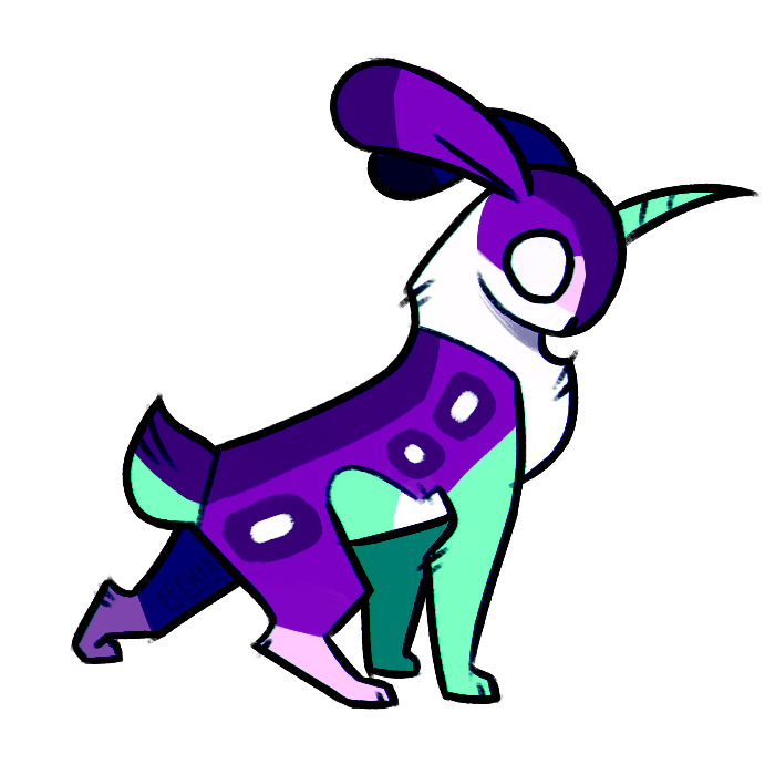 Mythical Rabbit Thing #2 by FeenixTheFennecFox on DeviantArt